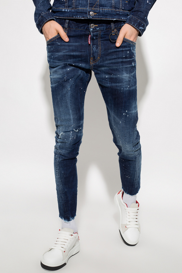 Sexy Twist' jeans Dsquared2 - patch-detailing skinny jeans ...